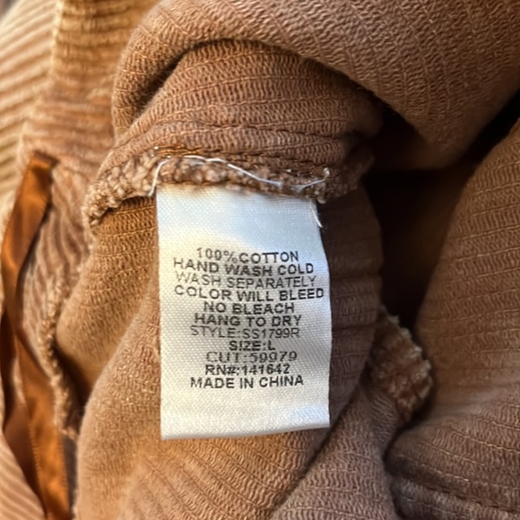 She + Sky corduroy mini skirt camel - Picture 7 of 7